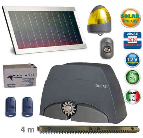 Slide 646 Solar Torantriebe, Solar Powered Garage Door Opener